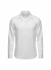 Medusa Signature Jacquard Long Sleeve Shawl Collar Shirt / Set
