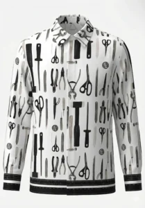 Atelier Workshop Long Sleeve Pointed Lapel Shirt / Set