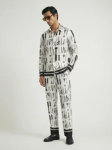 Atelier Workshop Long Sleeve Pointed Lapel Shirt / Set